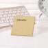 Sticky Notes 3"×3", 12 Pads Self-Stick Notes, 100 Sheets/Pad, Post Notes for Study, Work, Daily Life (White & Brown)