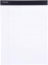 Mintra Office Legal Pads, BASIC WHITE 6pk, 8.5in x 11in, NARROW RULED, 50 Sheets per Notepad