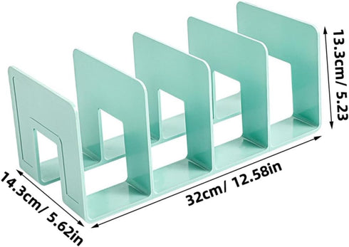 ARTIBETTER Decorative Multi-Function Book Organizer Bookend for Desk Office and Home Use Space-Saving Document and Book