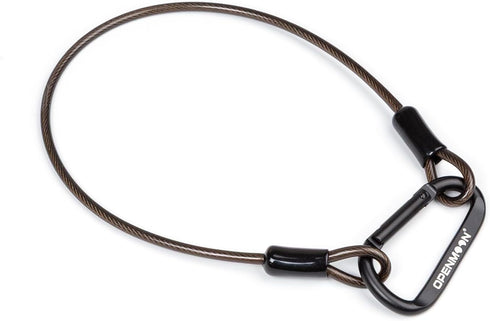 OPENMOON Black Gaffer Tape Wire Lanyard