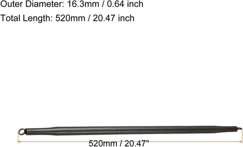 PATIKIL 16.3mm OD B Type Spring Tube Bender 520mm Long for 18-20mm PVC Pipe in Home Renovations and Electrician Wiring