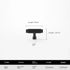 Aoleegatt Simple and Luxurious Solid Aluminum Alloy Door Handles Cabinets Wardrobes Pulls Bedside TV Drawers Aluminum