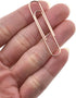 HAHIYO 70 Pack Large Paper Clips, 2 inches, Heavy Duty Rose Gold for Home Office