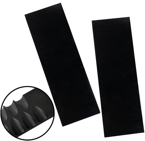 Cool Hand 2 pcs G10 Knife Handle Scales Slabs, Custom DIY Tool Material for Knives Making Blanks, All Black