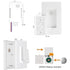 Smart Wireless Light Switch, Dimmer Switch & Receiver Kit with Remote & Voice Control for Amazon Alexa