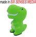 Six Senses Media Laundry Door Post 2.0, Dinosaur Doorstop, Modern Washing Machine Accessory in Dinosaur Colors