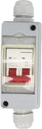 32A 2P DC 500V Circuit Breaker with IP65 Distribution Box, DC Disconnect Switch