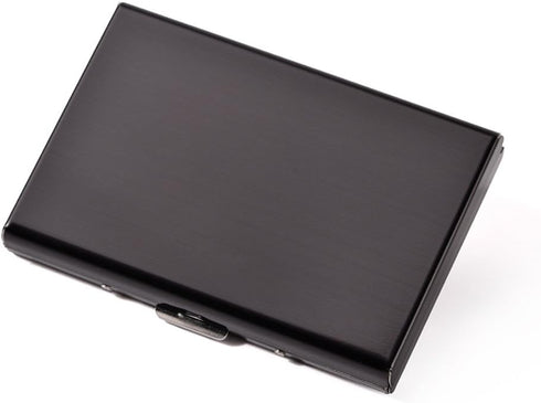 EASTNIGHTS Credit Card Holder - Stainless Steel Credit Card Case Metal ID Card Holder RFID Wallets