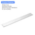 uxcell Square Aluminum Flat Bar, 2Pcs 1/4" Thick 1.4" Width 12" Length 6061 Aluminum Flat Plate for Industrial Use