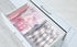 100Pcs Clothes Packaging Bags for Shipping, 6x9 inch Frosted Zipper Plastic Bags for Travel Storage, Clear Apparel Bag