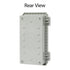 LeMotech Electrical Box, IP67 Waterproof Hinged Cover Junction Box, ABS Plastic Enclosure with Mounting Plate, Wall