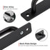 Ravinte Barn Door Handles, 6 Pack Sliding Door Handle, 6.3" Hole Center Zinc Alloy Pulls for Closet Door