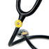 2 Pack Sunflower Bling Stethoscope Charms, Unique ID Name Tag for Doctor Nurse Gift