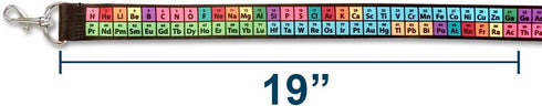 Rainbow Lanyard - Periodic Table of Elements Chemistry