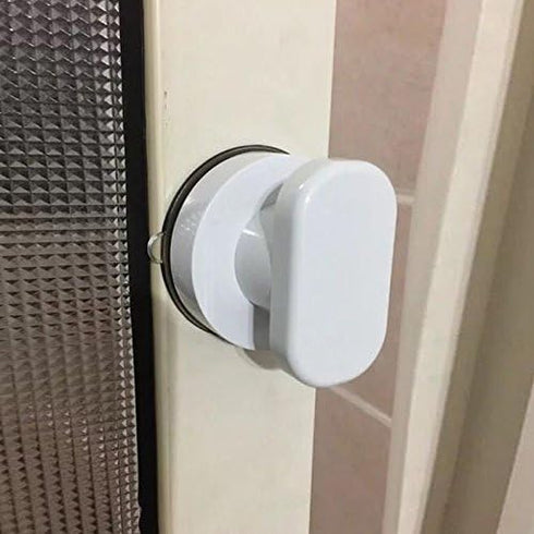 HUFFA Sucker Handle Door Fridge Drawer Bathroom Suction Cup Wall Mounted Handrail Grip Tub Shower Handle Bathroom