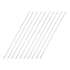 uxcell 1mm x 150mm 304 Stainless Steel Solid Round Rod for DIY Craft - 10pcs