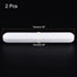 MECCANIXITY Magnetic Stirrer Mixer Stir Bar Rod 70mm x 10mm with Ring Shape Coating Magnet, 2Pcs