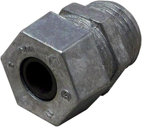 Sigma Engineered Solutions Sigma Electric ProConnex 1/2-Inch Strain Relief Cord Connector (49211), Silver