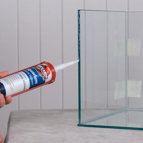 Kraken Bond Aquarium Silicone Sealant Clear - 100% Waterproof, Non-Toxic Fish Tank Safe, 2 Pack (2x10.1 fl. oz.)