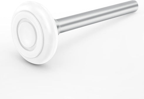 XiKe 10 Pcs 2" Nylon Garage Door Roller with 4" Stem, MAX Quiet and Durable Types with Bearings