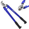ZrgGea Heavy Duty Cable Cutters 14 inch | Industrial-Grade Wire Snips, T8 Alloy Steel, Sharp Cutting