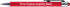 Express Pencils 12 Personalized Pens with Stylus Tip -Bright Vibes- Click action - Custom - Black writing - Printed