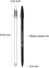 MONAMI Plus Pen 3000 Felt Tip Pens, Fine Point (0.4mm), Black, 12-Count for Writing/Journaling