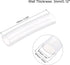 uxcell Pure Silicone Tubing 19mm ID,25mm OD OD Water Air Pump Pipe, 4Pcs 0.33 Ft Transparent Silicone Hose Tubing for Household, Industry, Drinking Water