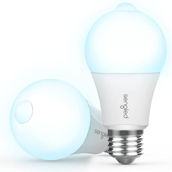Sengled Motion Sensor Light Bulbs, A19, 5000K Daylight Motion Activated Dusk to Dawn