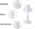 3 UKCOCO Lotus Table Lamp with USB Charging Port - Small Desk Lamp for Reading with Color Modes - Warm Light Nightstand