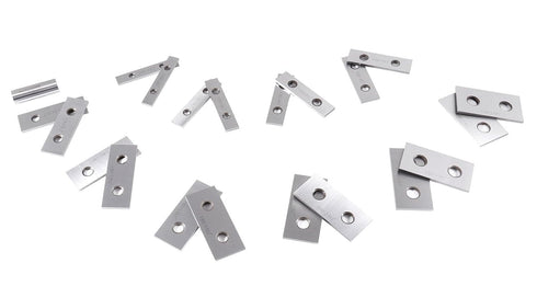 Accusize Industrial Tools 1/8'' Thickness Precision Parallel Sets, 10 Pairs, 3'' Length