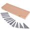 findmall 12Pcs Machinist Tool Angle Block Set, 1/4°-30° Gauge Block for Lathes Milling Ground Inspection