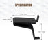 256P-ZC 14 Lenink Adjustable Pilaster Shelf Clip, Pcs Black Shelving Brackets Clips for Metal and Wood Shelving, Black