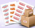 NextDayLabels – 4” x 2” White Rectangular Sticker Labels for Printer - Shipping Labels (25 Sheets, 10 Per Sheet, 250