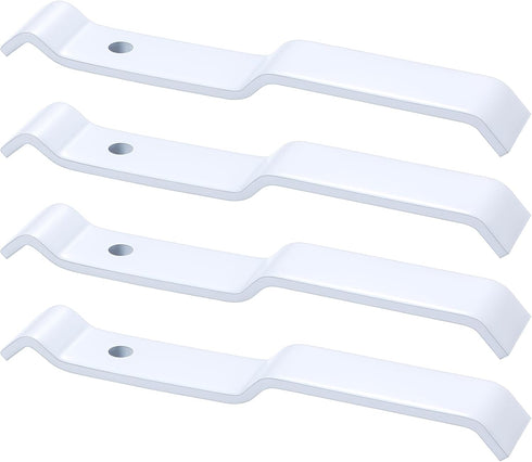 MorningRo 4 Pcs 3 Wire Shelf Corner Support Brackets Ventilated Wire Shelving Accessories,