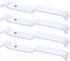 MorningRo 4 Pcs 3 Wire Shelf Corner Support Brackets Ventilated Wire Shelving Accessories,