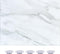 Marble Print Magnetic Dry Erase Board, 12 x 16 inches Decorative White Board for Wall, Frameless Design with Magnets