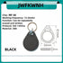 10PCS 13.56MHz 4K RFID Keychain readable/writable KeyFobs Proximity Card Text MF IC NFC Keychain tag Copier Card Access
