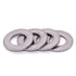 3/8" ID Stainless Steel Flat Washer, Bright Finish, 304 Stainless Steel 18-8, 25 PCS
