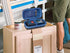 co2CREA Hard Case for Bosch GLM 20 Compact Blaze 65' Distance Measure (Black Case + Inside Blue + Blue Zipper)