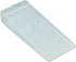 Clear Wedge Door Stop - Non-Scratching Door Holder Stopper, Pack of 2