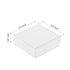 YOKIVE 2 Pcs Freezer Tube Box, Waterproof Cardboard Holder for 1.5/1.8/2ml Centrifuge Tube | Fixed Sample Tube, Great for Scientific Institutes (100 Places)