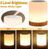 ROYFACC Dimmable Night Light Touch Sensor Lamp Bedside Table Lamp for Kids Bedroom Rechargeable Warm White Light