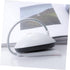 Foldable Table Lamp, White, Plastic, Battery Powered, LED, Desk Lamp for Reading by CAXUSD