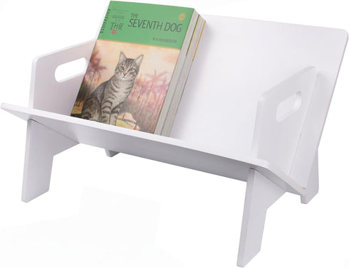 STILTOOL Desktop Small Bookshelf Organizer Wooden Tabletop Mini Bookcase Desk Storage Bookshelves Wood Storage Rack