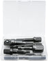 8 Pcs Drill Bit Adapter Set, Impact Grade Socket Adapter for Screwdriver, Cordless Drill