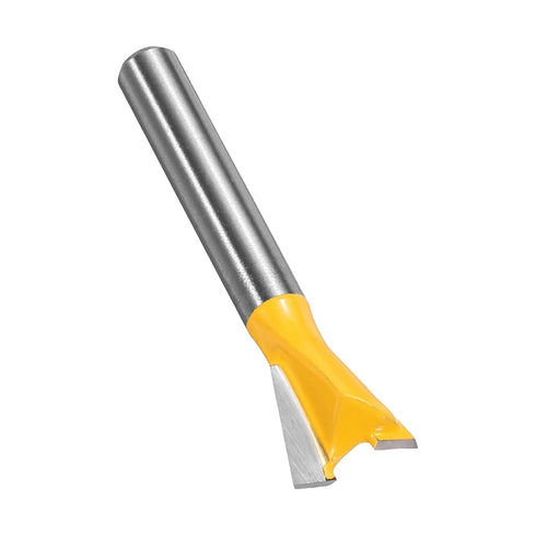 1/2" 1/4" 14 HARFINGTON Dovetail Router Bits Diameter Shank Tungsten Carbide Degree Dovetail Joint Drill Bit for Box