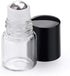 USRommaner 50 Pack 1ml 1/4 Clear Glass Sample Vials For Essential Oils,Empty Glass Roller Bottle With Stainless Steel