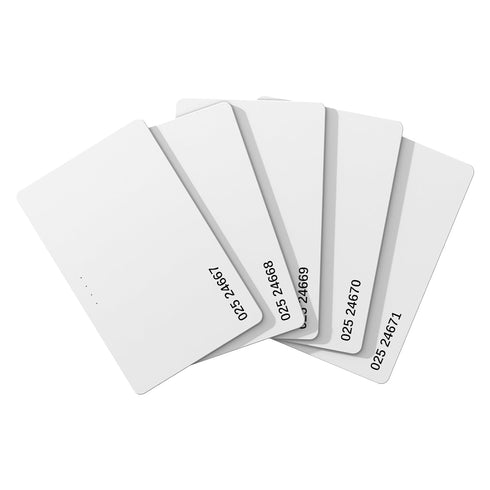 50 Pack 125khz writable rewrite Blank White T5577 T5567 T5557 Rewritable Rewrite