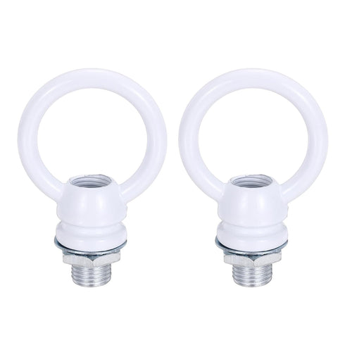 PATIKIL 18Lb Load Lamp Female Loop Holder, 2 Set Lifting Eye M10 Fine